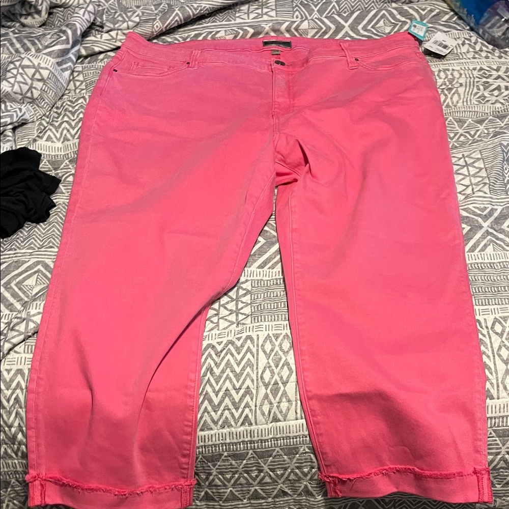 Kut from the Kloth Hot Pink Pants